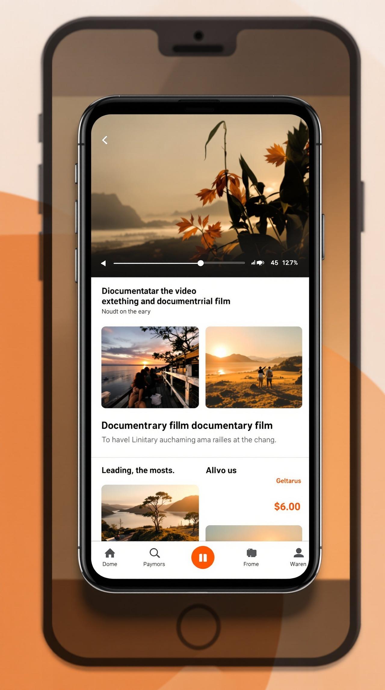 河马影视 App 界面